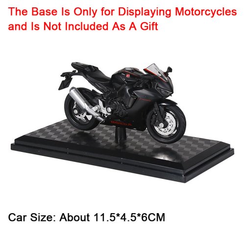 Zdjęcie 1:18 Hayabusa R1 GSX1000R CBR1000RR Miniaturowe Modele Motocykli Zabawki Odlewane ze Stopu z Amortyz...