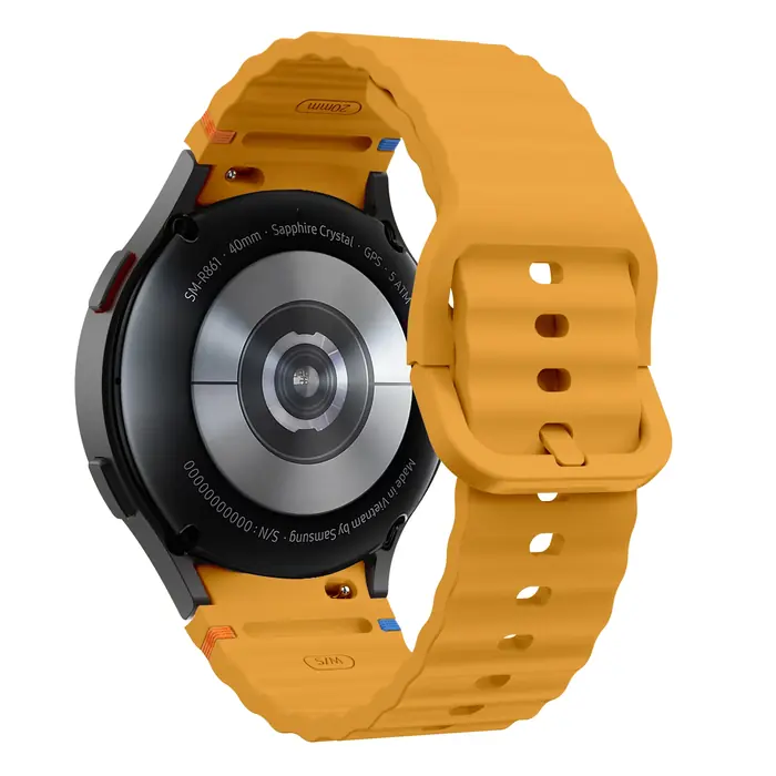 Image de Bracelet Silicone pour Samsung Galaxy Watch 7/6/5 - Élégant & Confortable