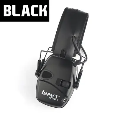 Image de Casque Anti-Bruit Électronique Tactique pour Chasse et Tir