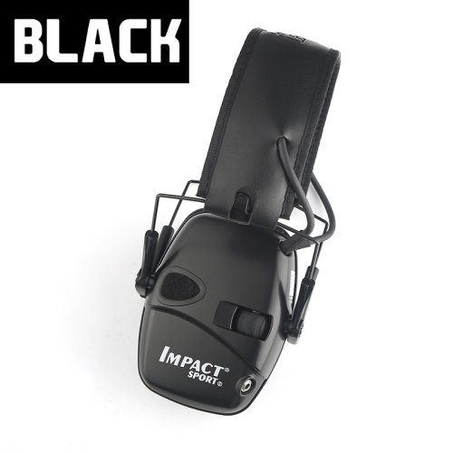 Image de Casque Anti-Bruit Électronique Tactique pour Chasse et Tir