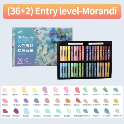 36 morandi kleuren
