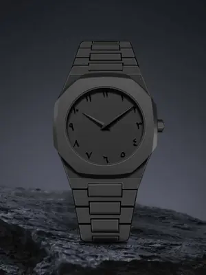 Image de Montre Homme Tendance Graffiti Art - Style Urbain & Élégant