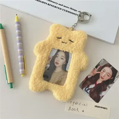 Image de Porte-Carte Kawaii Peluche K-pop