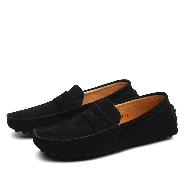 Image de Mocassins Hommes en Cuir Véritable - Confort & Style