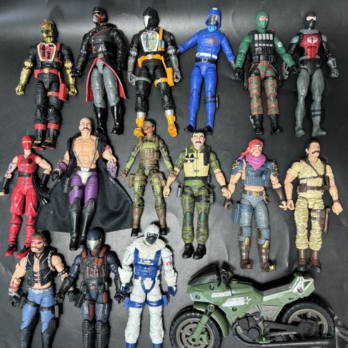 Zdjęcie G.I. Joe GI Joe Classified Series 6-calowy Mindbender Snake Eyes Commander SAW Viper Big Ben General Hawk Figurka Akcji Model Zabawka Prezent
