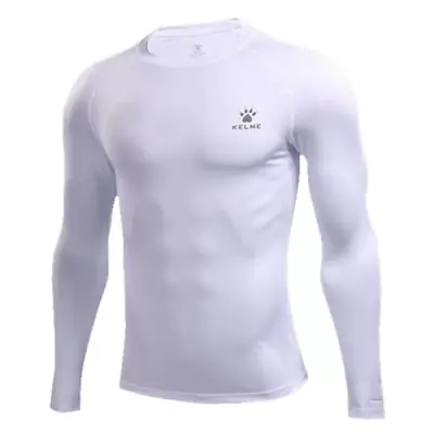 Image de T-shirt de course homme compression manches longues