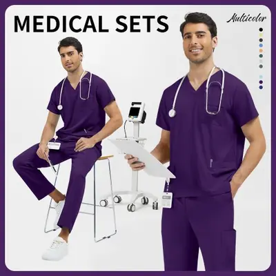 Image de Tenue Médicale Professionnelle pour Infirmiers et Soignants