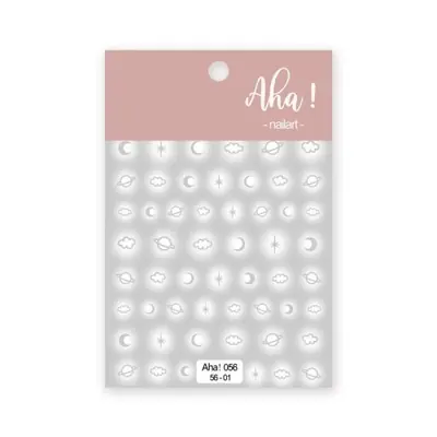 Image de Autocollants 5D Océan Y2K - Décoration Ongles Étincelante
