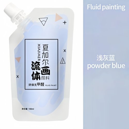 Poeder blauw