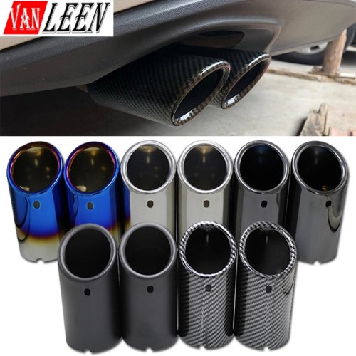 Imagen de Silenciador de Escape de Acero Inoxidable para Volkswagen Jetta MK6, Golf 6 y Golf 7 con Motor 1.4 T - Accesorio de Alto Rendimiento