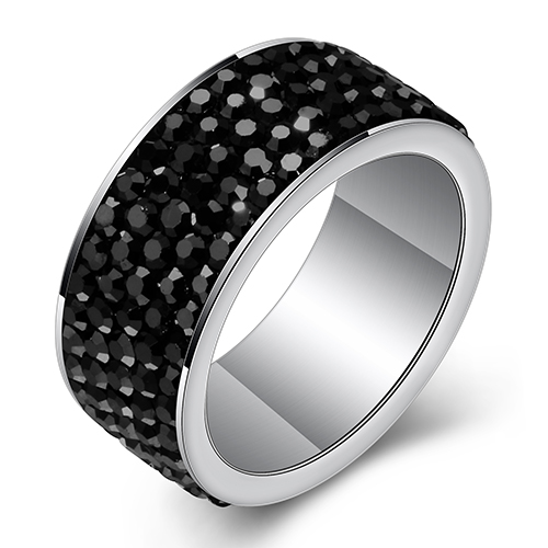 Imagen de Anillos de Boda en Acero Inoxidable 316L para Mujer