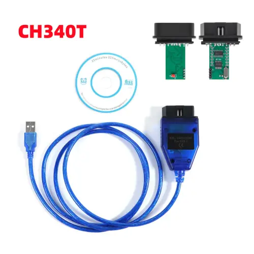 Image de Câble OBD2 VAG KKL pour VW, Audi, Skoda, Seat - Diagnostic Auto