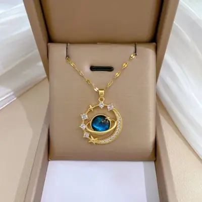 Image de Collier Papillon Zircon - Élégance Féminine