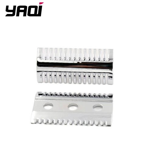 Imagen de Cabezal de Afeitado de Seguridad Natural para Hombre con Acabado Cromado Yaqi Chrome Mellon