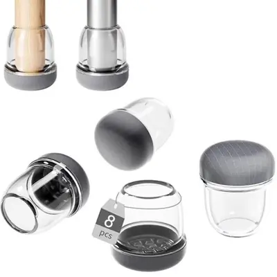 Image de Protège-Pieds de Meuble en Silicone - Anti-Bruit & Anti-Dérapant