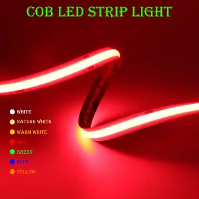 Image de Bande LED COB Ultra Lumineuse 480-528 Diodes/m