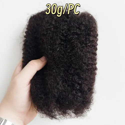 Image de Extensions Afro Crépus Brésiliennes Remy - Naturel & Sans Trame