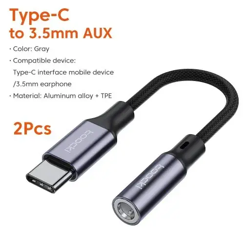 Image de Adaptateur USB-C vers Jack 3.5mm - Écouteurs Audio