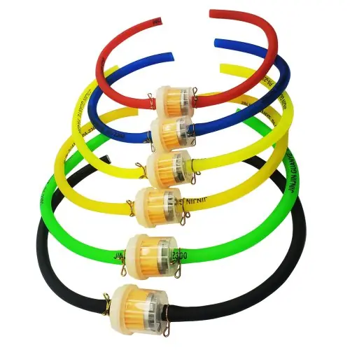 Image de Filtre à Essence Universel + Tuyau Carburant - Compatible 49cc à 125cc