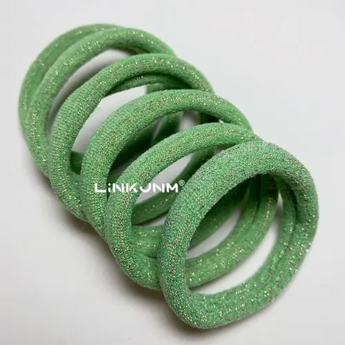 Image de Chouchous Pailletés - 6 Pièces Élégants pour Cheveux