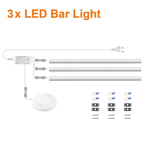 3PC staaf licht set