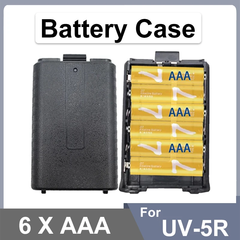 Image de Coque Batterie Étendue pour Baofeng UV-5R - Plus de Puissance, Plus de Temps