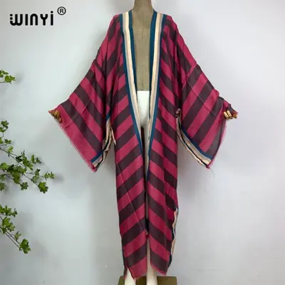 Image de Kimono Boho Été Imprimé - Robe de Plage Élégante & Sexy