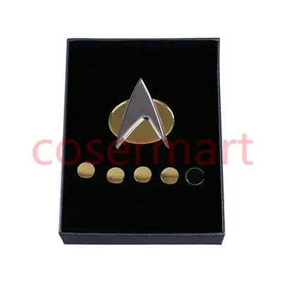 Image de Badge Star Trek en Métal - Ensemble de 6 Pièces