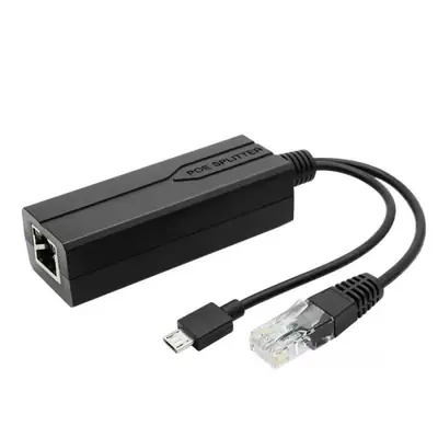 Image de Injecteur PoE 48V vers 5V USB-C & Micro-USB - 100/1000 Mbps