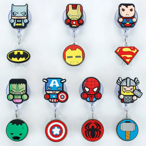Zdjęcie Etui na dowód osobisty z motywem Marvel Spider-Man – skalowalny klips przełączający, idealne na kartę pracownika, lekarza, pielęgniarki, studenta lub kartę autobusową