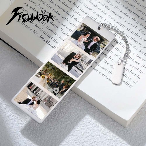 Immagine di Segnalibro Personalizzato in Acciaio Inossidabile - Regalo Unico per Tutti gli Occasioni