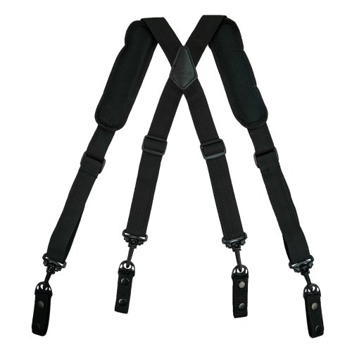 Image of Adjustable Padded Tactical Suspenders for Police, Military, and Duty Wear – Durable Support Braces with Reinforced Straps