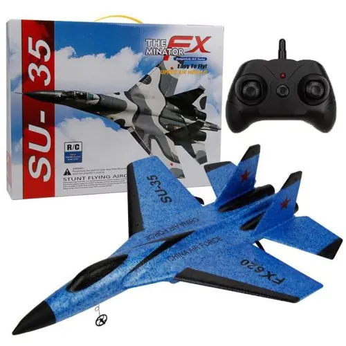 Image de Avion RC SU-35 en Mousse - Planeur Télécommandé pour Enfants