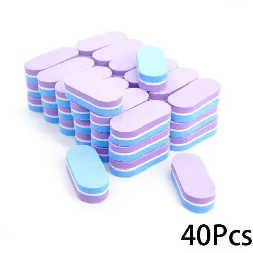 Bleu violet 40Pcs