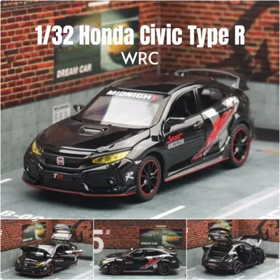 Image de Voiture Miniature Honda Civic Type R 1:32 - Jouet avec Son et Lumière