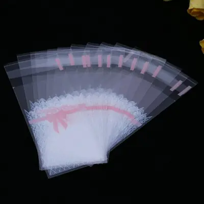 Image de Sacs d'Emballage Transparent Auto-Adhésifs 100 pcs