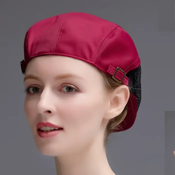 Image de Casquette de Chef Réglable - Uniforme Professionnel Cuisine & Restauration