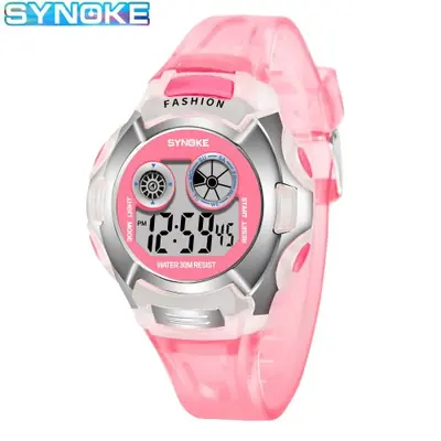 Image de Montre Numérique Lumineuse pour Enfants - Étanche & Multifonctionnelle