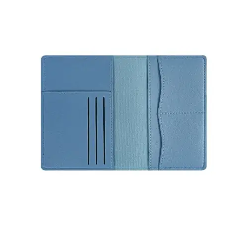 Image de Étui de Passeport Multifonction avec Fentes pour Cartes
