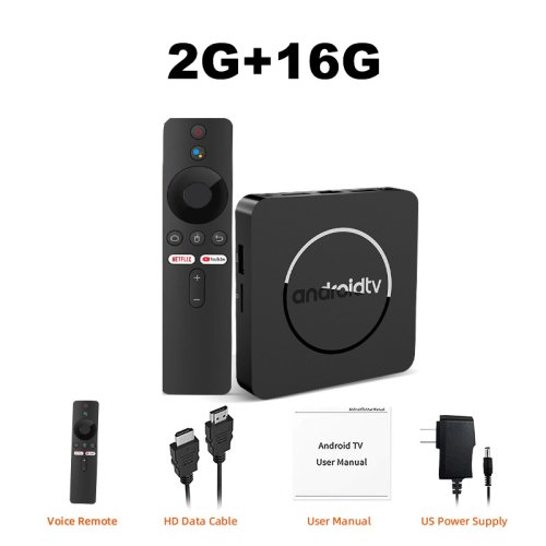 Q10 Android 14 Smart TV-Box mit 8K HDR10, Allwinner H313, 128 GB Speicher, Dual WiFi und Bluetooth 5.0 – Mediaplayer mit Google Voice Assistant