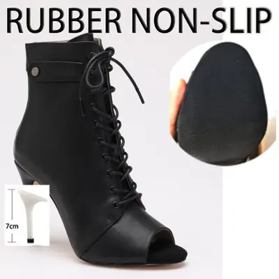 Image de Chaussures de Danse Jazz Femme - Talons Aiguilles en Cuir 2023