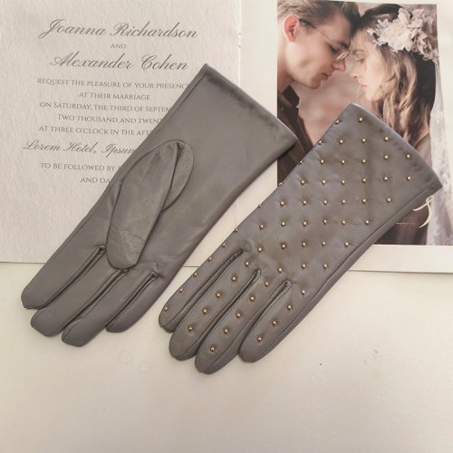 Afbeelding van Stijlvolle Winterhandschoenen voor Dames met Schapenvacht