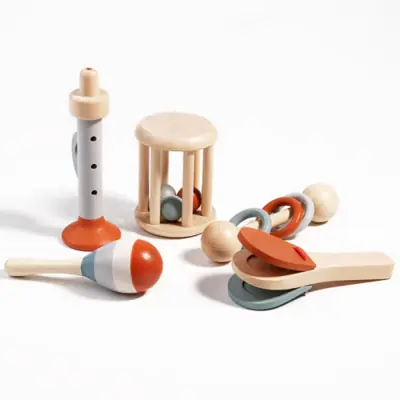 Image de Jouets Musicaux Bébé - Set de 5 Instruments Sensoriels