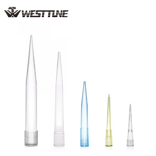 Image of Precision Lab Pipette Tips Set - Universal 10µl, 200µl, 1ml, 5ml, 10ml for Scientific and Educational Use
