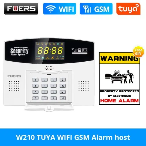Image de Alarme Smart Home Tuya - Sécurité Sans Fil & Filaire
