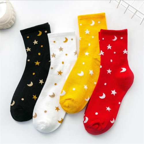 Image de Chaussettes Harajuku Planètes Mignonnes
