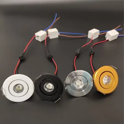 Image de Spot LED Encastrable 3W Dimmable - Éclairage Intérieur Moderne