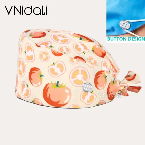 Image de Casquette Chirurgicale à Carreaux - Style Pro & Confort