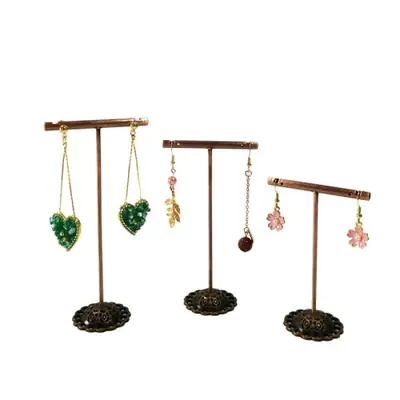 Image de Support Bijoux Métal 3 Pièces - Rangement Élégant