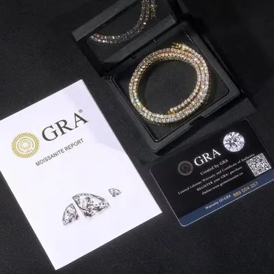 Image de Bracelet Tennis Moissanite - Élégance & Éclat